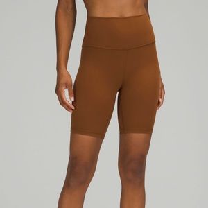 NEW lululemon align high rise short 8” size 8